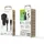 Muvit Kfz-Ladegerät 12W 2,4A mit Lightning-Kabel 1,2m Schwarz