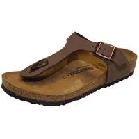 Birkenstock-Gizeh für Kinder, Mokkafarben, Birko-Flor, normale Weite, Größe: 32 M EU - 32 EU