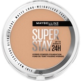 Maybelline New York 2-in-1 Puder Make-Up, Wasserfest mattierend Deckkraft, Foundation Kompaktpuder 9 g Nr. 48