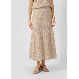 s.Oliver Faltenrock Damen Beige 38