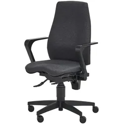 Bürodrehstuhl  Sitness Basic , schwarz , Maße (cm): B: 64 H: 102 T: 64