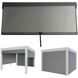 Proregal Seitenwand für Pavillon 3x3 m 2,05 x 2,70 m Anthrazit