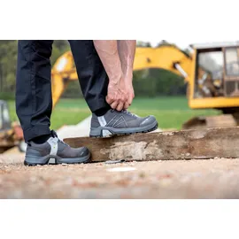 Haix Halbschuhe CONNEXIS Safety+ GTX low in silber in silber | Gr.: 12