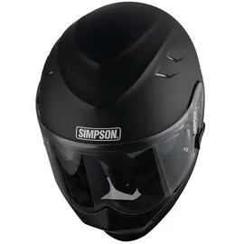 Simpson Venom Solid Integralhelm - Matt-Schwarz - XXL