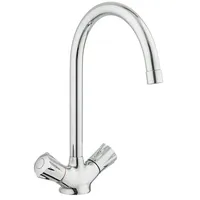 Camargue Spültischarmatur Classic  (Niederdruck, Chrom, Glänzend)