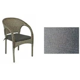 Garden Pleasure DIJON/BASTIA Set 13-tlg. Braun/Grau