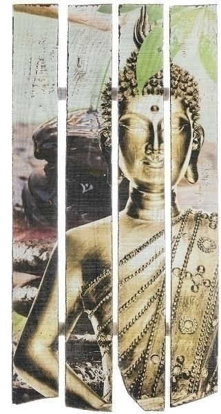 MyFlair Holzwandbild Buddha Motiv "Buddha Calm"