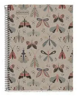 Miquelrius ECO Design Notizbuch A4 80 Blätter Mehrfarbig