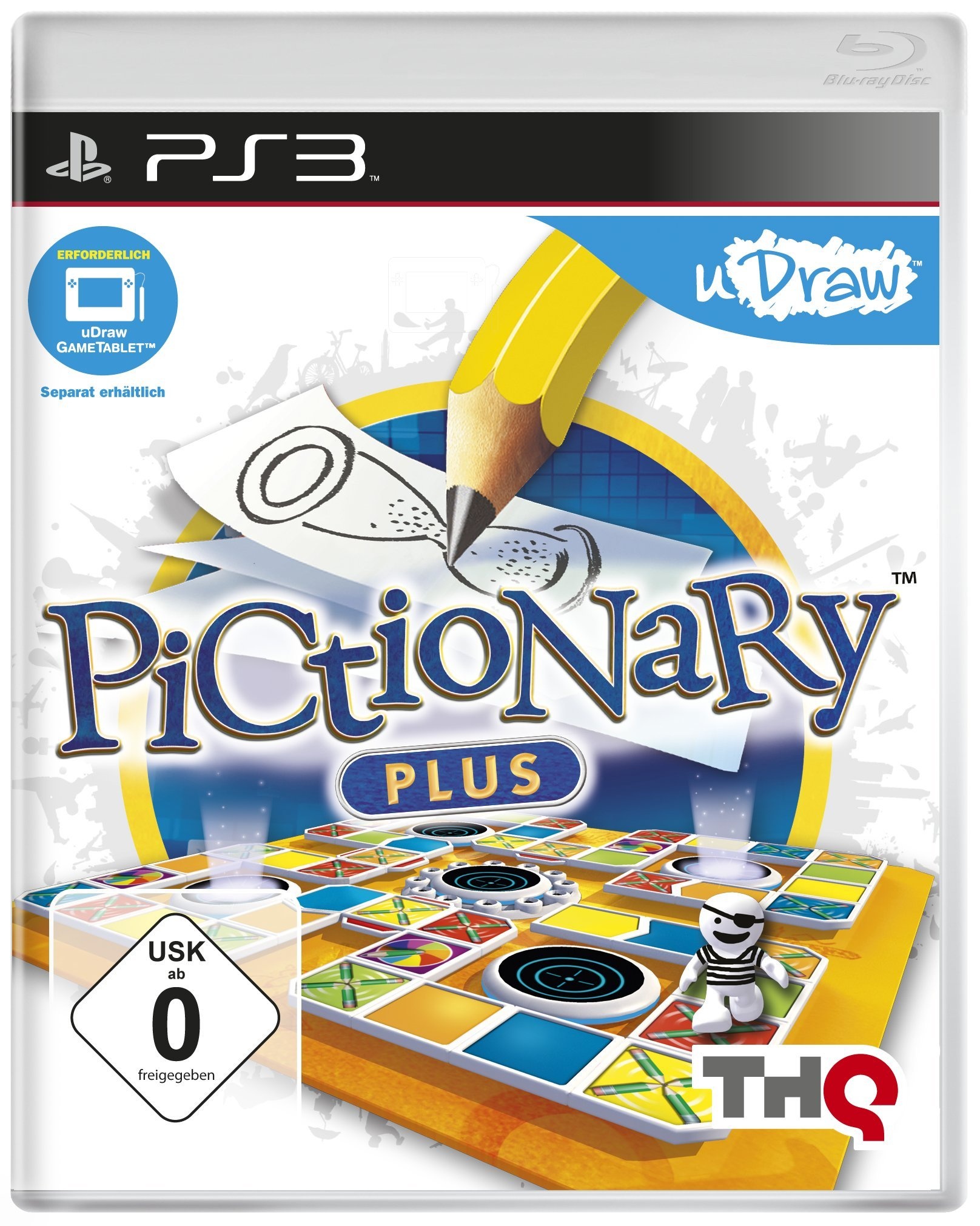 Pictionary Plus (uDraw erforderlich) - [für PlayStation 3] (Neu differenzbesteuert)