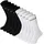 JACK & JONES JACK&JONES Kinder Tennissocken, 10er Pack - JACBASIC LOGO TENNISSOCK, Baumwollmischung, Logo Schwarz / Weiß 33-37