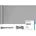 600 x 90 cm grau Polyester