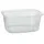 Papstar Starpak 100 Verpackungsbecher, PP eckig transparent