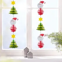 HABA Erstes Fädeln Filzgirlande Weihnachtsmann Bastelset