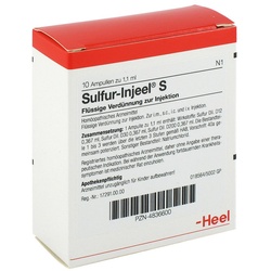 Sulfur Injeel S Ampullen