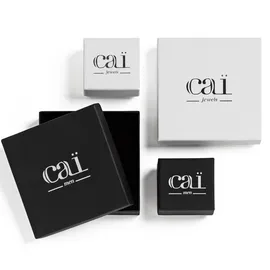 Cai Fingerring CAÏ "925 Silber rhodiniert mit Zirkonia Stacking" Gr. 18,5, weiß, Fingerringe, Damen, 058 (18,5), Silber 925 (Sterlingsilber), Fingerring