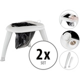 Stagecaptain Quixie-2842 Camping- und Festival-Toilette 2x Set