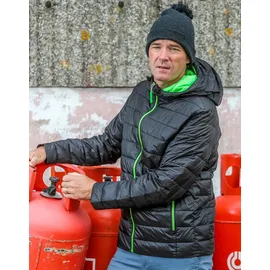 Result Steppjacke R194M | XXL - black / lime