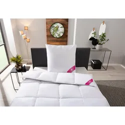 Daunenbettdecke RIBECO "Johanna", weiß, B:135cm L:200cm, Bezug: 100% Baumwolle. Füllung: 80% Entendaune, 20% Entenfeder, Bettdecken, Naturprodukt zum TOP-Preis