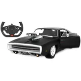 Jamara Dodge Charger R/T 1970 1:16 schwarz 2,4GHz Tür manuell