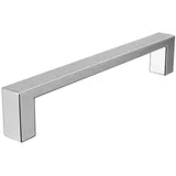 MS Beschläge Möbelgriff Edelstahl Schubladengriff eckiger Schrankgriff, Hochwertiges Vollmaterial