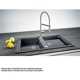 Franke BFG 620-86 links Einbauspüle Cashmere Excenterbetätigung 860 x 500 mm
