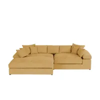 smart Ecksofa  Lianea , gelb , Maße (cm): B: 291 H: 86 T: 208.0
