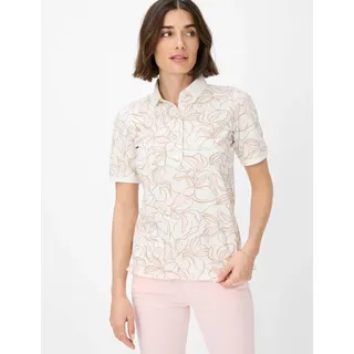 Brax Damen, Polo Style CLEO offwhite, cremeweiß, Gr. 48