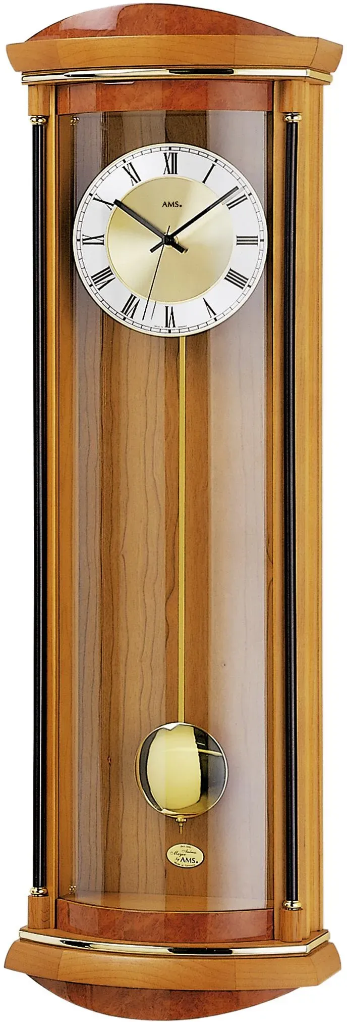 Funk-Pendelwanduhr AMS 