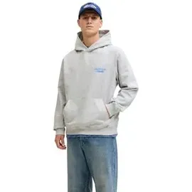 JACK & JONES Hoodie Grau XL