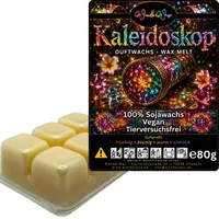 WonderWax Duftwachs Wax Melts für Duftlampe, 6 Würfel Duftmelt Wachsmelt Sojawachs Duftwachs Würfel für Raumdüfte, Wachs Duftöl Winter Indoor Schmelzen für Aromalampe Kaleidoskop