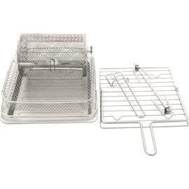 Expo-Börse DESKI Mini-Backofen, Heißluftfritteuse Dörrgerät in Einem, 1600 Watt 3in1 Multifunktion