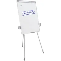 Viking Flipchart 70 x 100 cm Silber/Weiß