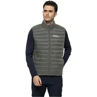 Jack Wolfskin Pack & Go Down Weste - Gecko Green - 3XL