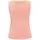 Cartoon Strick-Top mit Rundhalsausschnitt Orange 40