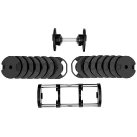 MIWEBA verstellbare Kurzhantel VH200 2-28 kg Stahl schwarz