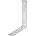 Alberts Alberts 851866 Edelstahl 100 x 100 x 25er Set