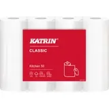 KATRIN Classic Kitchen 50 Küchenrolle. 26 x 23 cm 47819 , 1 Paket = 8 Packungen à 4 Rollen à 50 Blatt