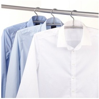 Haushalt International Kleiderbügel Kleiderbügel-Set aus Edelstahl 3-tlg. Maße: 47 x 15 x 1,3cm, (1-tlg)