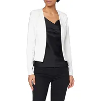 ICHI IHKATE SHORT BL Damen Blazer Kurzblazer Jacke Kurzblazer mit Stretch, Größe:XS, Farbe:Cloud Dancer (114201)