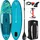 Aqua Marina Stand Up Paddle Board 244 x 76 x 15 cm blau/türkis
