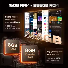 Cubot X100 16 GB RAM 256 GB Schwarz