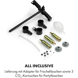 Klarstein Beerkules Bierzapfanlage schwarz
