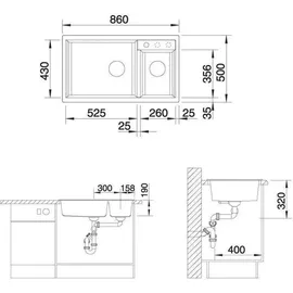 Blanco Metra 9 links tartufo