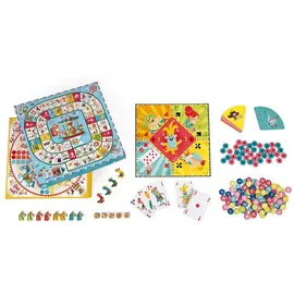 Janod Carrousel Multi Games Box Set