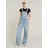 G-Star Leg Dungaree Straight Fit Overall Sun Faded Cloudburst S