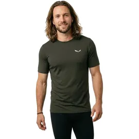 Salewa Cristallo Warm Kurzarm-baselayer Dark Olive S