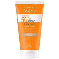 Avène Cleanance Solar Con Color Spf50+ Sonnenschutz 50 ml 