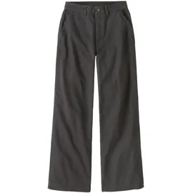 Patagonia Damen Point Reyes Canvas Wide Leg Hose (Größe XS, schwarz)