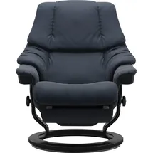 Stressless "Reno", elektrisch verstellbar, optional 2-motorisch, Größe M & L blau 79 cm x 108 cm x 78 cm