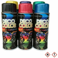 Lackspray Metallic-Effekt Sprühlack Spraydose Farbe Deco Color wählbar 400ml